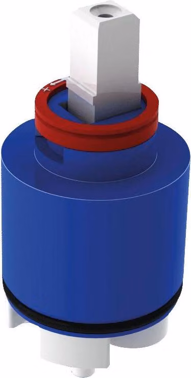 Cartuccia Vetroceramica Delabie D40mm con base e limitatore di flusso