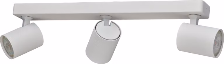 Oktaplex faretto da soffitto 3 fiamme GU10 faretto orientabile LED spot bar 230V plafoniera bianca