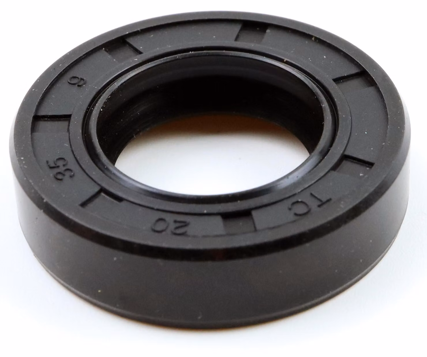 Guarnizione radiale per albero, dimensioni 20x35x9 mm, materiale NBR70, conforme alla norma DIN 3760