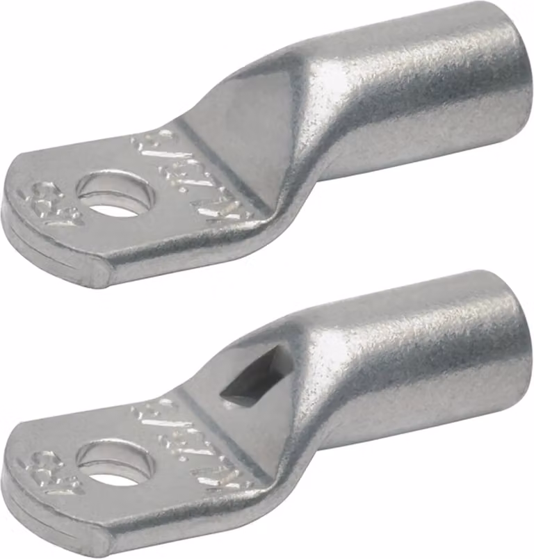 Capocorda tubolare Klauke senza foro di ispezione, 6 mm², M10, rame stagnato, 1 pz.