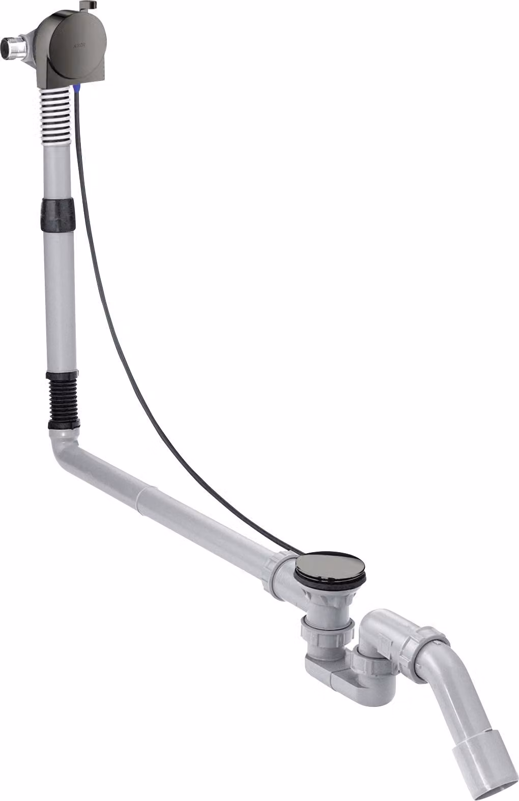 hansgrohe AXOR Flexaplus S set complet, garniture de vidage et de trop-plein, pour baignoires spéciales, 58317330, 58317330