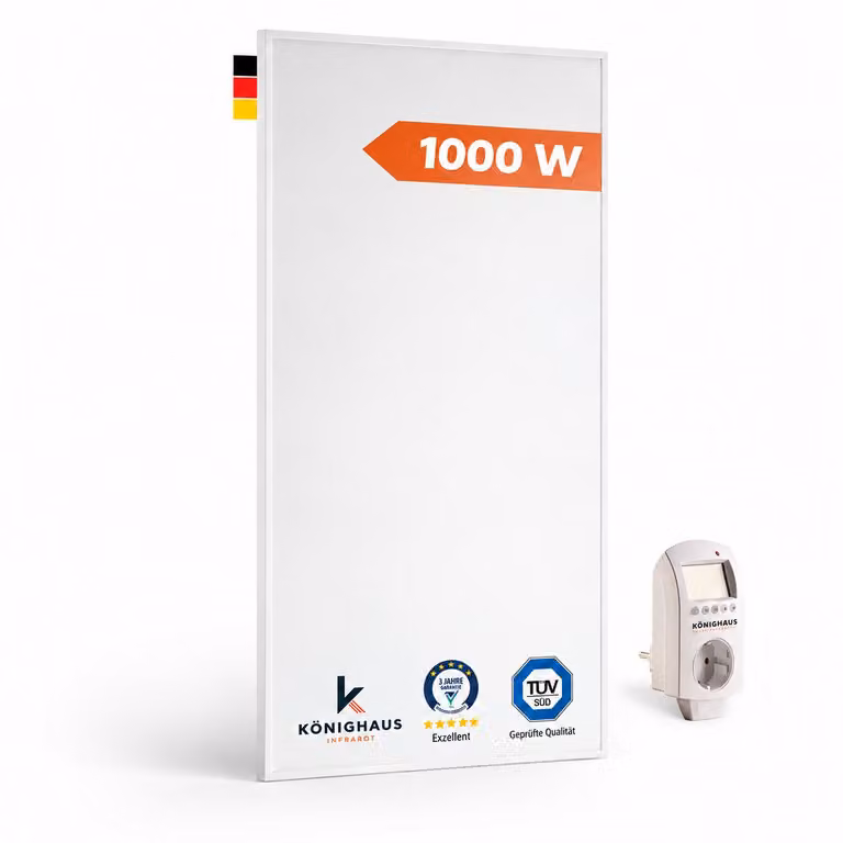 Riscaldatore a infrarossi P1000 con termostato intelligente