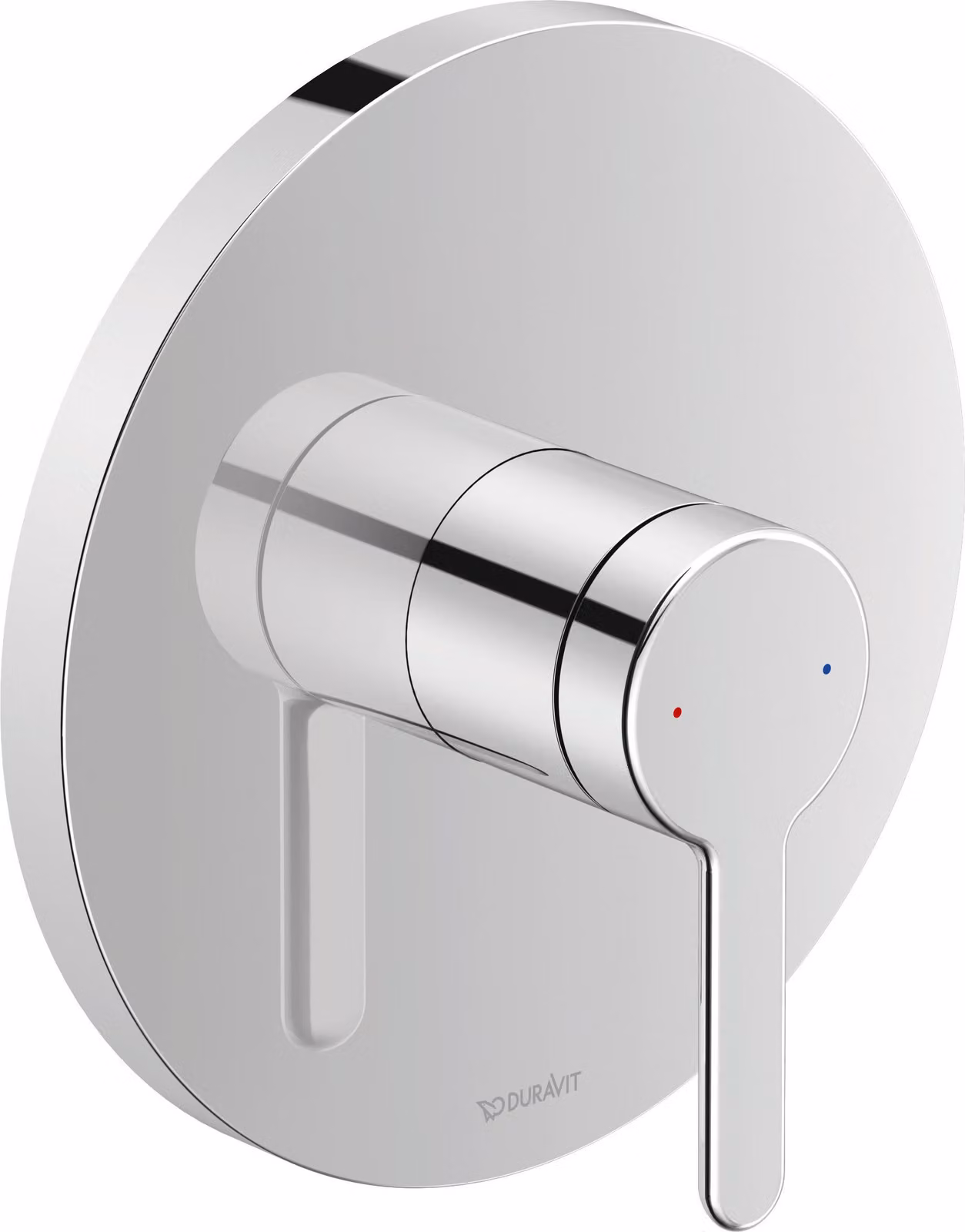 Duravit C.1 Mitigeur monocommande de douche encastré, rosette ronde, 1 consommateur, C14210010010, C14210010010