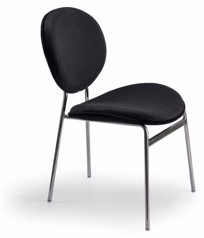 Elegante sedia imbottita dal comfort di seduta piacevole e dal design moderno