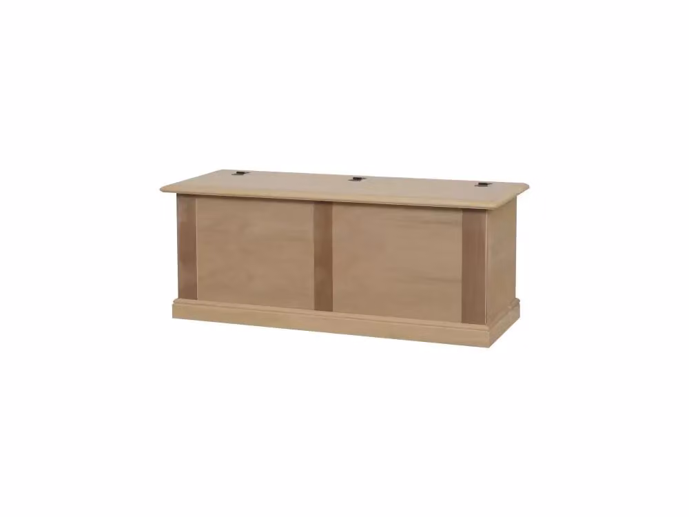 Cassapanca in legno di pino stile arte povera Mobili 2G L/P/H: 120 x 42 x 50 cm – 2