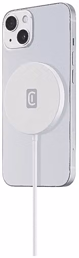 Caricatore Wireless MagSafe Cellularline da 7,5W con connessione USB-C, Bianco