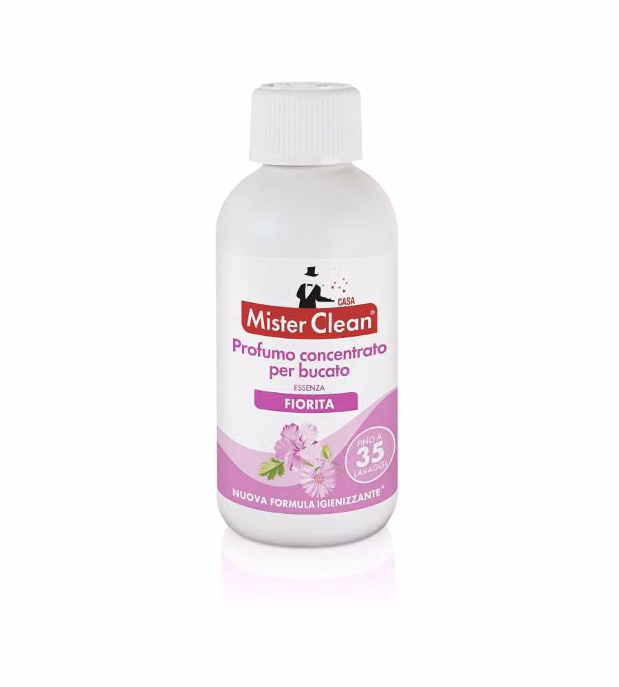 Mister Clean Profumo Concentrato per Bucato Essenza Fiorita - 250ml