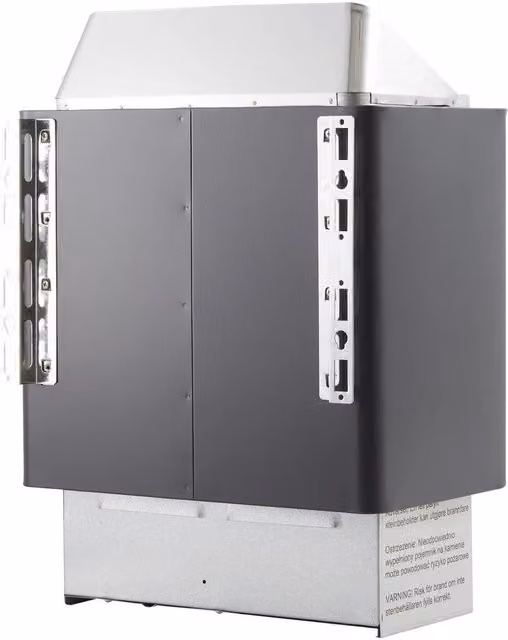 Stufa Elettrica Sauna 9KW Controllore Esterno Bagnato Secco 380-415V Domestica Spa 9-13m³