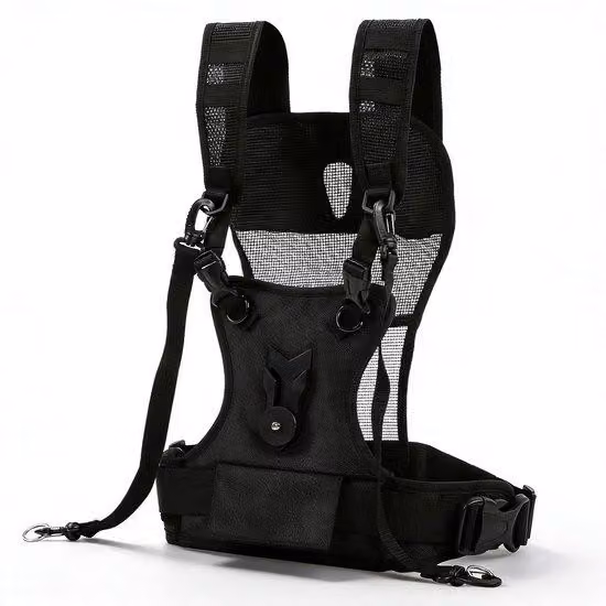 Cinghia per fotocamera - Regolabile - Traspirante - Confortevole - Ideale per la fotografia sportiva o naturalistica - Parte imbottita per la spalla - Cinghia da collo per fotocamera