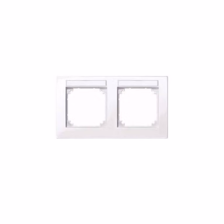 Cornice M-PLAN, scrivibile su entrambi i lati, montaggio orizzontale, bianco brillante