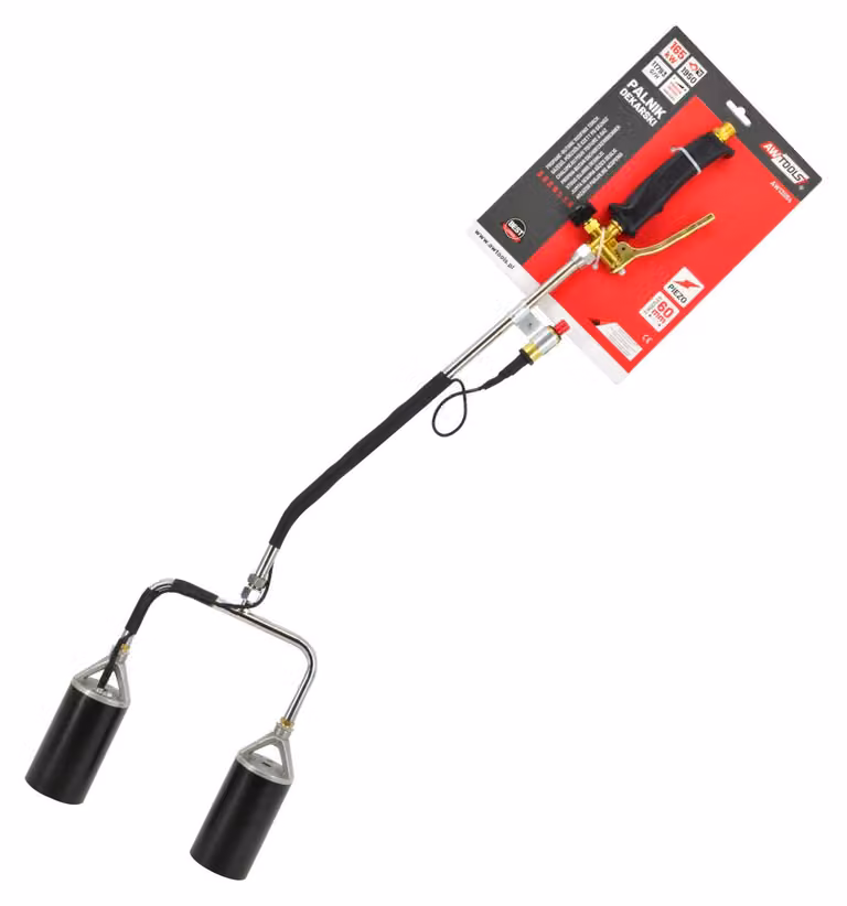 Awtools torcia per tetti lunga con due ugelli - piezoelettrica