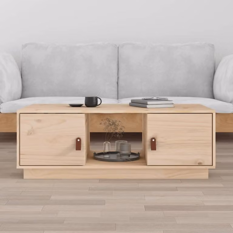 Maison Exclusive - Tavolino da salotto 100x50x35 cm in legno massello di pino