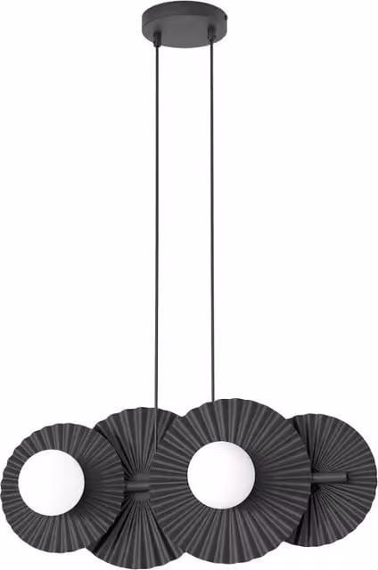 Lampada a sospensione UMBRA nera 4xG9 Emibig