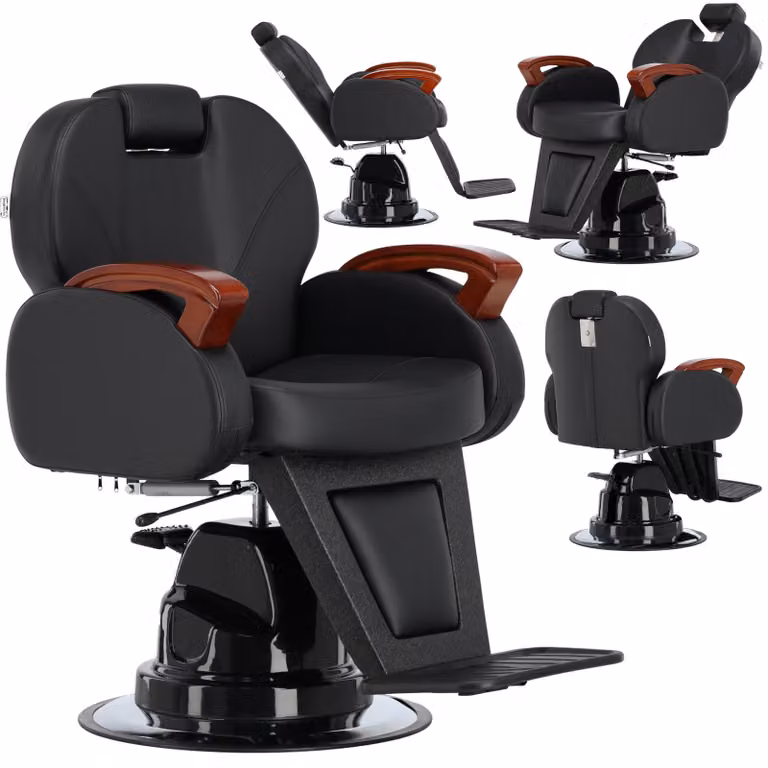 Poltrona da barbiere Richard idraulica per salone di bellezza barber shop Barberking