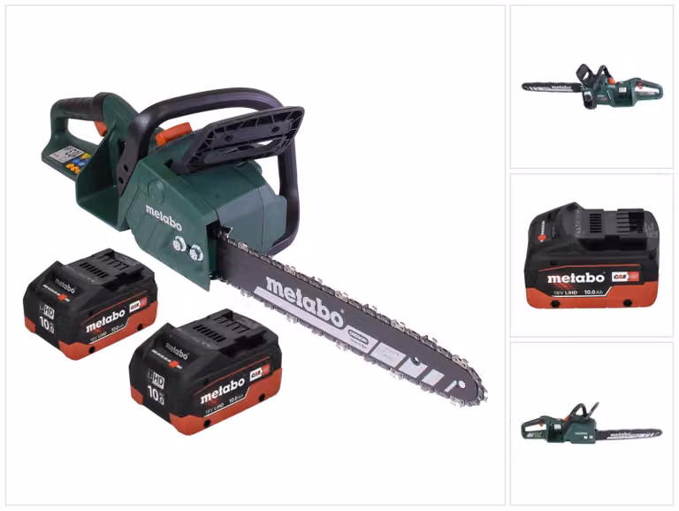 Metabo MS 36-18 LTX BL 40 36 V ( 2x 18 V ) 40 cm 22 m/s trimmer a batteria senza spazzole + 2x batteria 10,0 Ah - senza caricabatterie