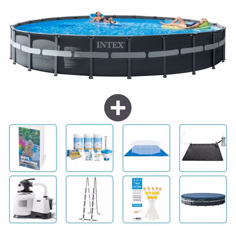 Ultra XTR Pool Rund - 732x132 cm - Set da 7 pezzi, modello S632