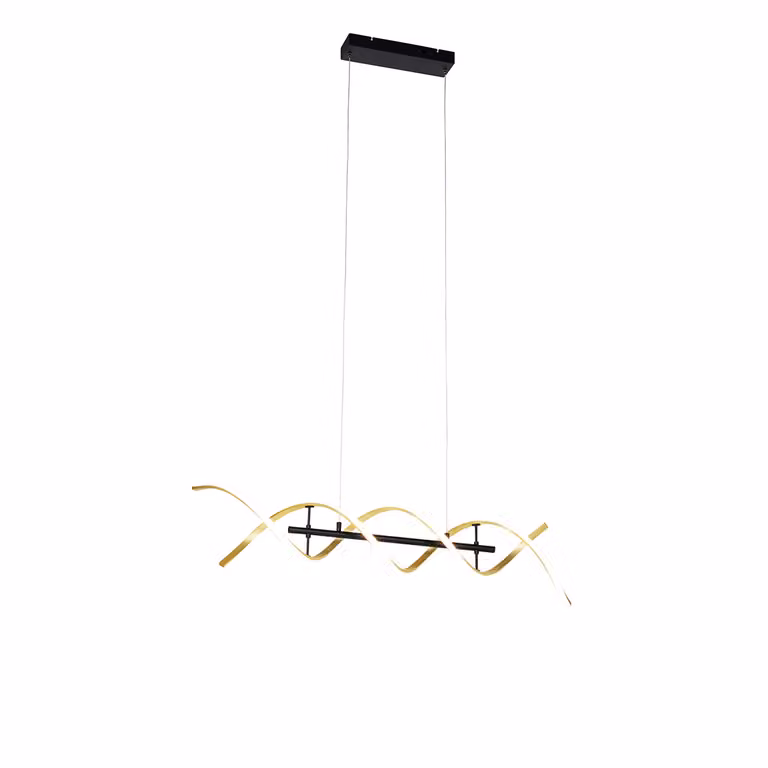 Lampada a sospensione LED SEQUENCE oro Trio 341810208