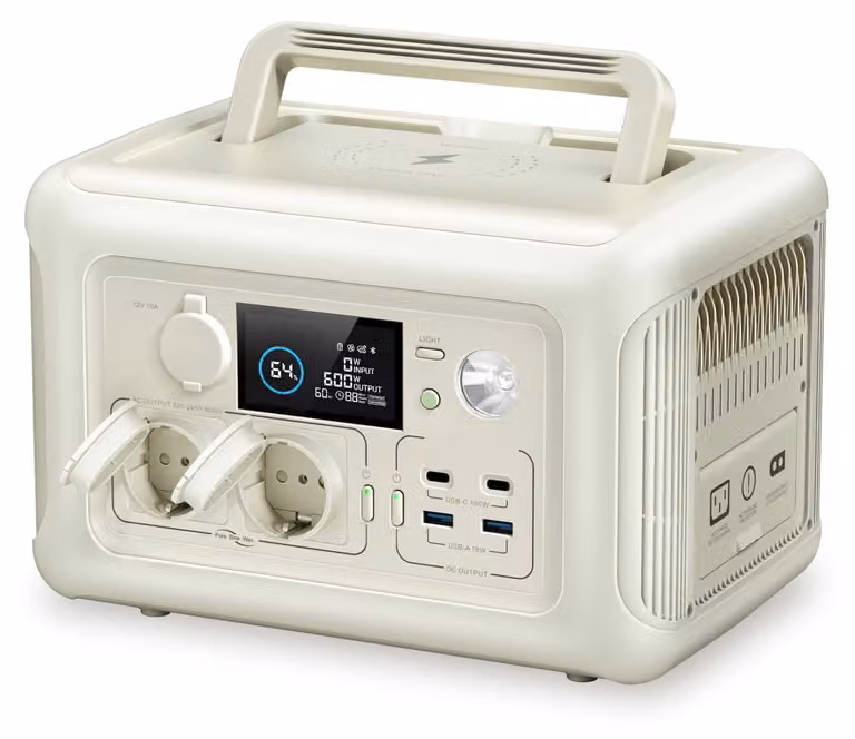 Centralina portatile - Power bank - Generatore di corrente - Generatore - Potenza di 600W - Generatori