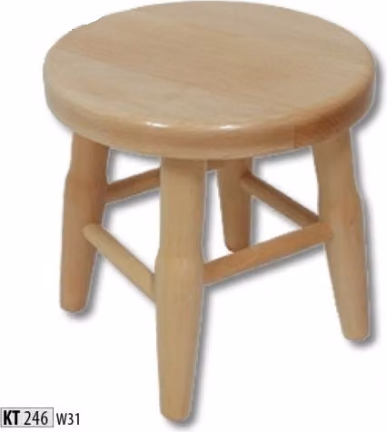 Hocker Holzhocker Schemel Holzschemel Massive Kiefer Handarbeit Möbel Stuhl