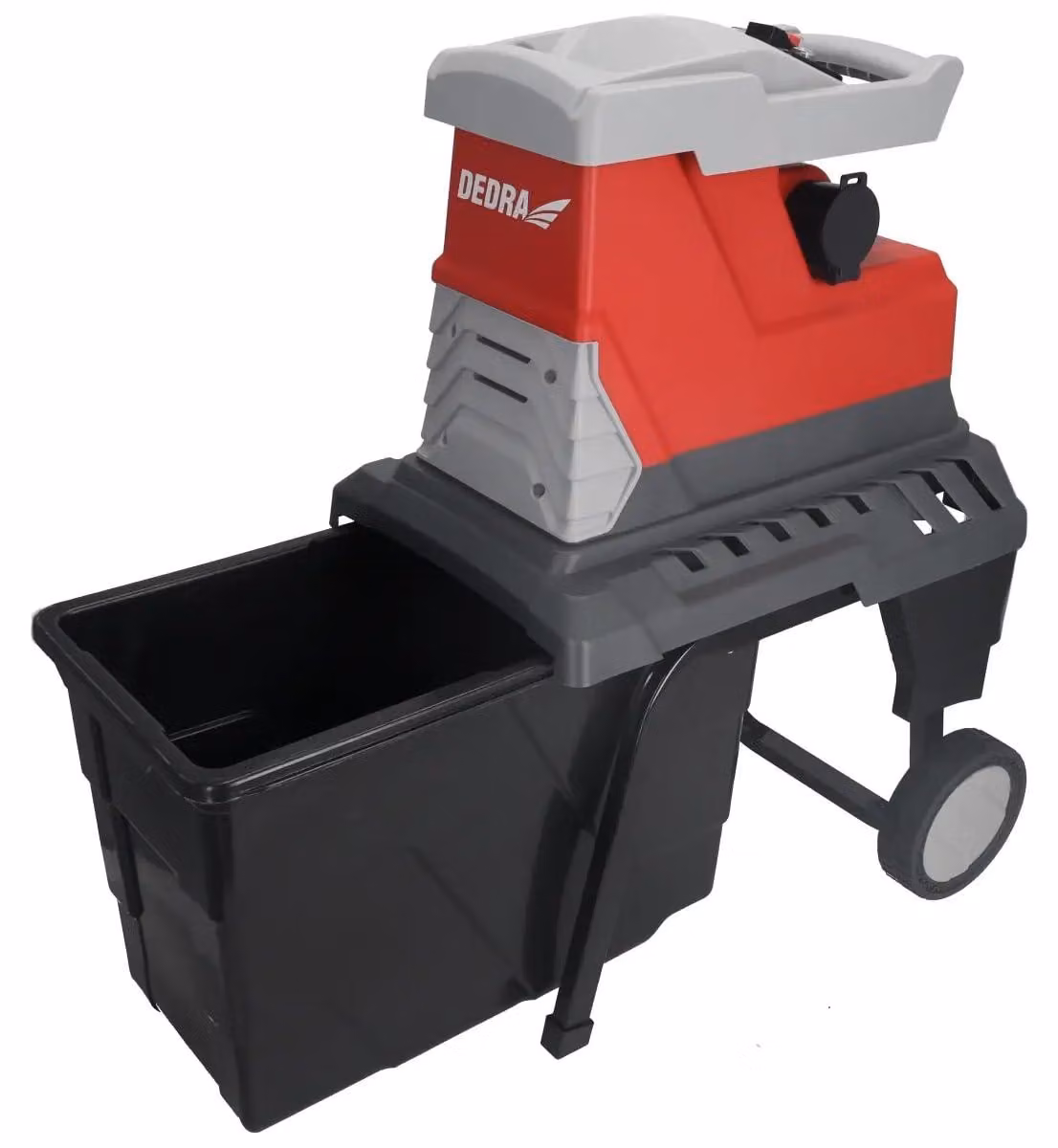 Tritatutto per giardino elettrico - Potenza: 2800 W - Capacità di taglio: rami fino a 45 mm - Contenitore di raccolta: 55 litri
