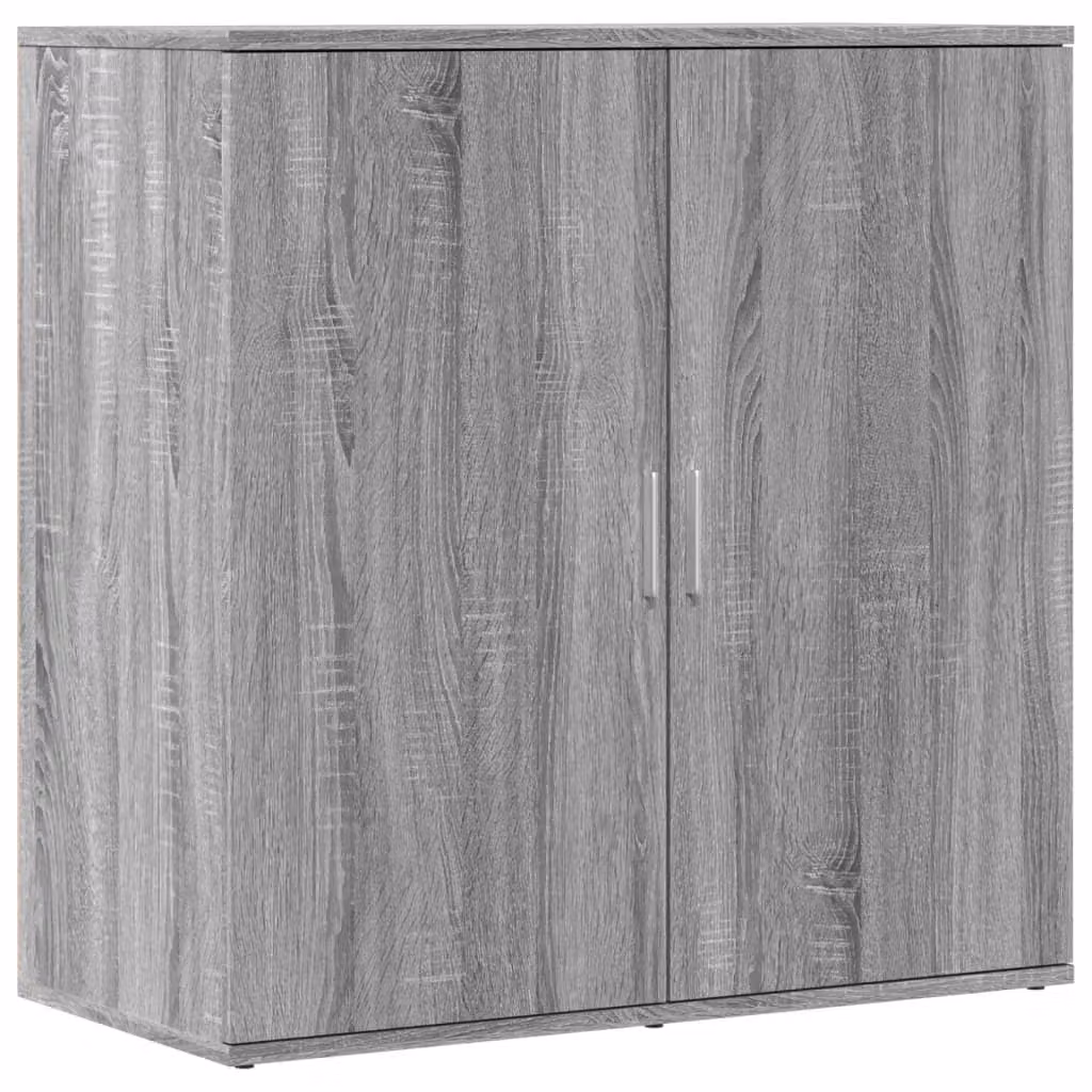 Credenza Grigio Sonoma 79x38x80 cm in Legno Multistrato