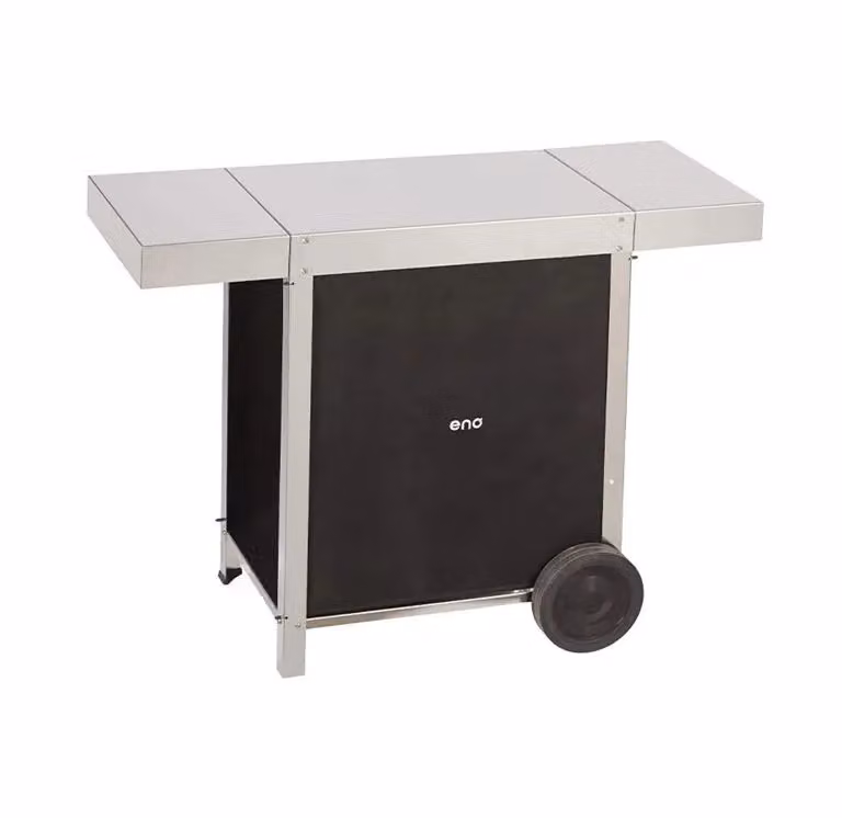 Carrello Oscar in acciaio inox Enò