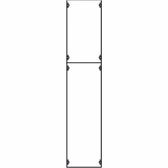 Striebel e John 1B4A Modulo di protezione contro il contatto accidentale 8RE / BH4, 1FB Modulo montato su profilo EDF 2CPX037661R9999