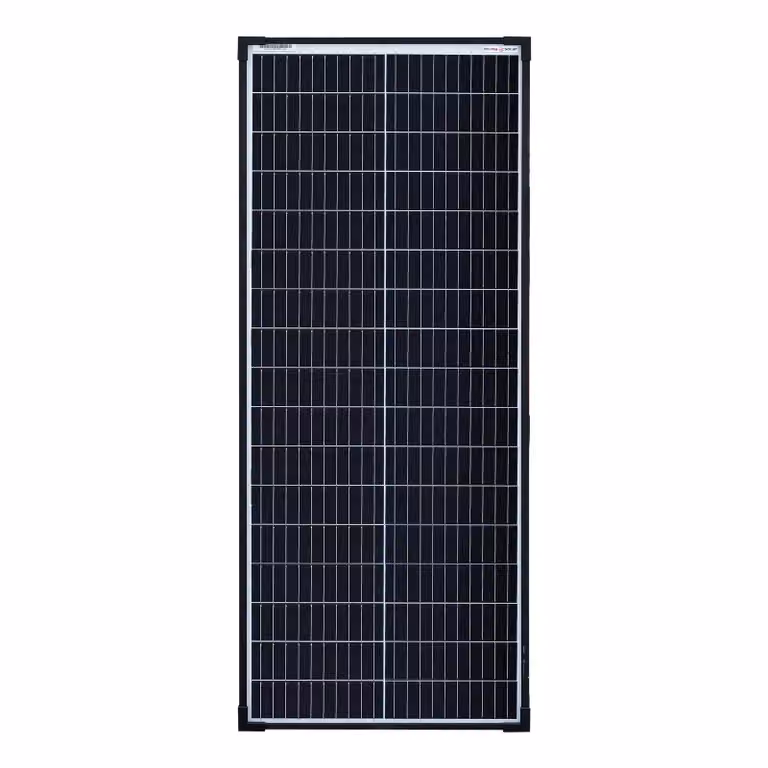Pannello solare enjoy solar® Modulo solare monocristallino 80W 12V (cornice nera), celle Perc da 182 mm, IVA 0%.