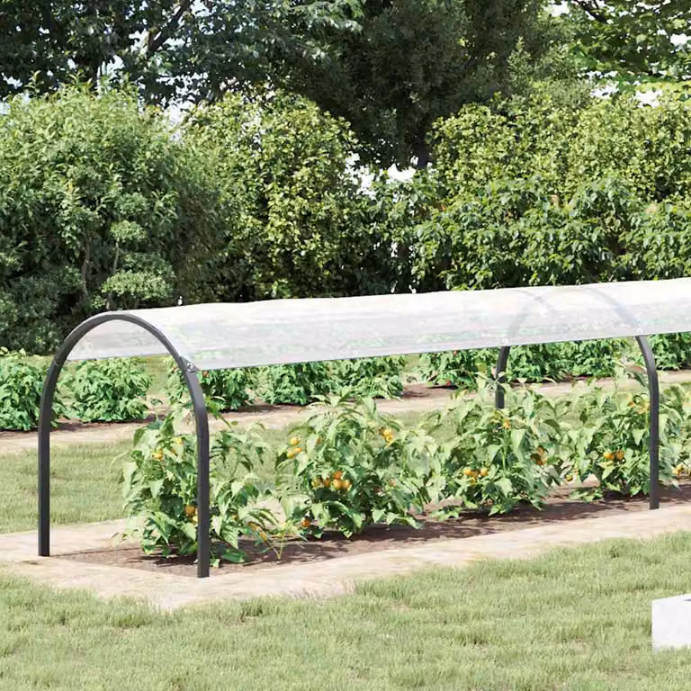 vidaXL Copertura per Piante con Occhielli 1x6 m in Polietilene