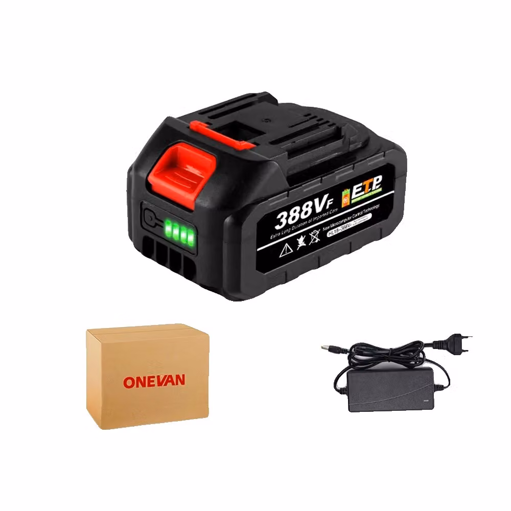 Batteria Makita da 18V, maggiore capacità, ricaricabile, 1 batteria da 3.88 Ah con caricabatterie