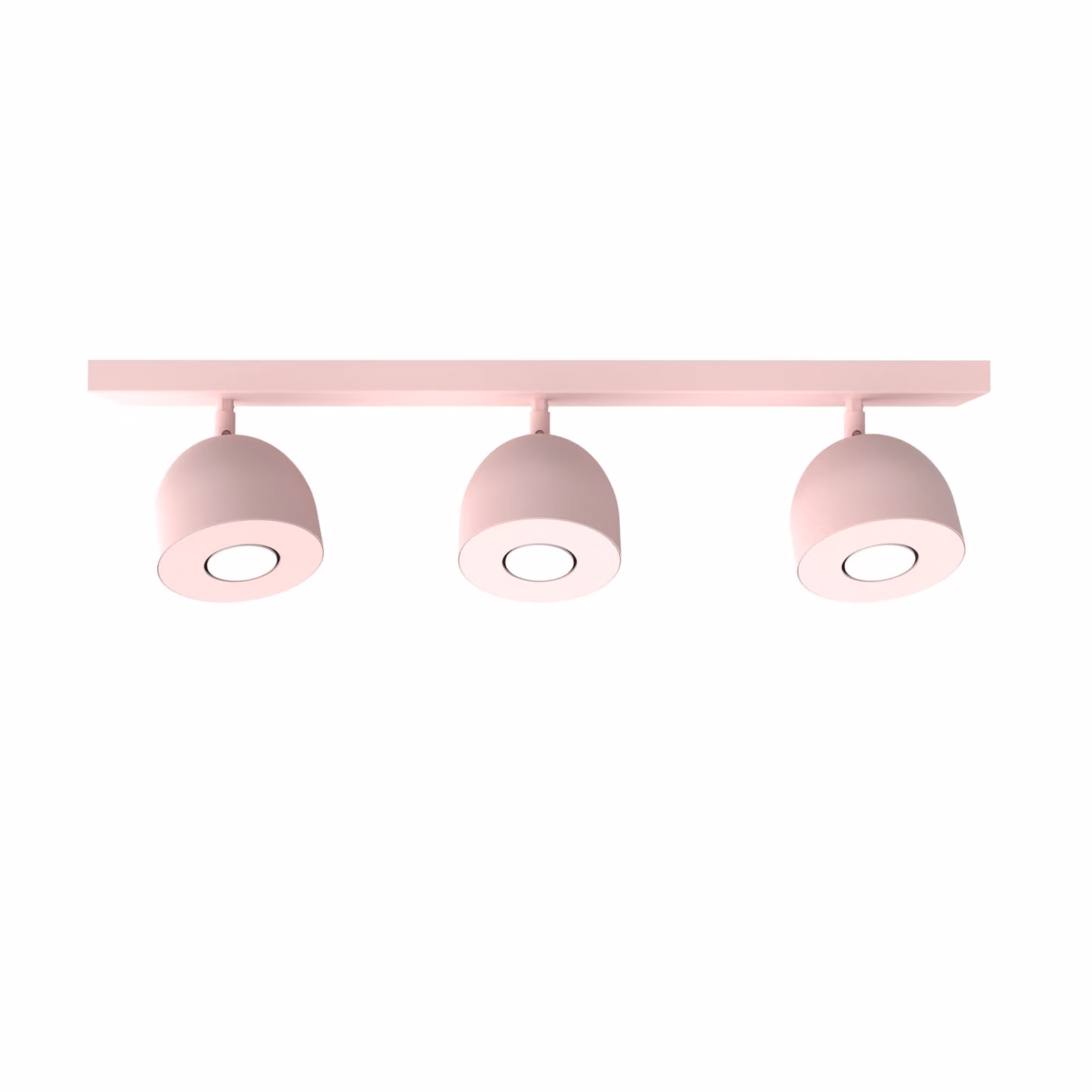 Lampada Da Soffitto Campanella 3X Monocolore Opaca