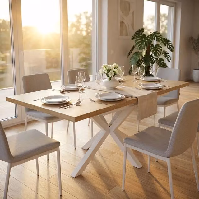 Tavolo da pranzo allungabile 160/200x90 - THISBE