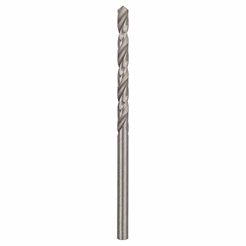 Bosch 2609255038 - Punta per metalli rettificata HSS-G DIN 338, lunghezza 61 mm, diametro 3 mm, confezione da 2