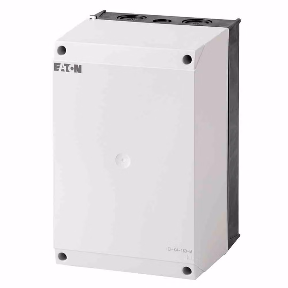 Eaton alloggiamento vuoto per piastra di montaggio (L x A x P) 160 x 240 x 160 mm Grigio chiaro (RAL 7035), nero (RAL 9005) CI-K4-160- (206898)