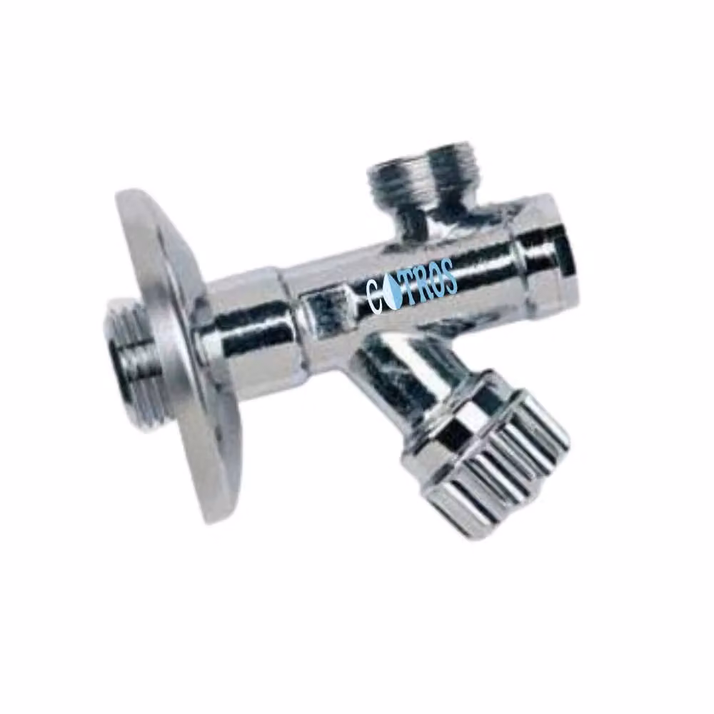 Set di 24 rubinetti Cotros in ottone cromato con filtro e vitone da 1/2 pollici per installazione sottolavabo – 2