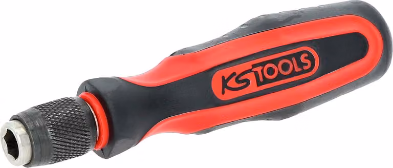 KS TOOLS ERGOTORQUEplus® Impugnatura per cacciavite con meccanismo di bloccaggio rapido - 159.1070