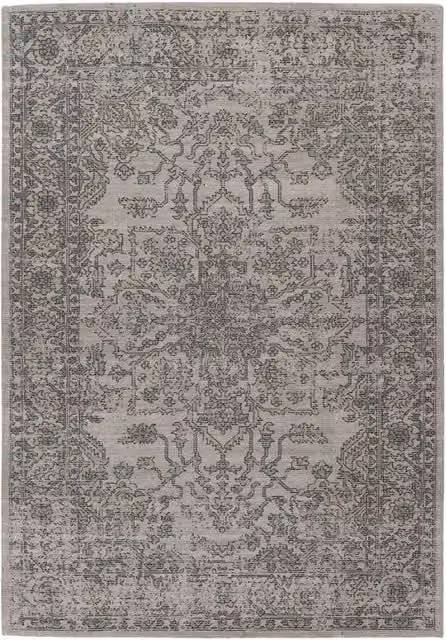 Tappeto Percy 300 Kendra Home in stile vintage e moderno, rettangolare, colori verde, beige e grigio, facile da curare – 1