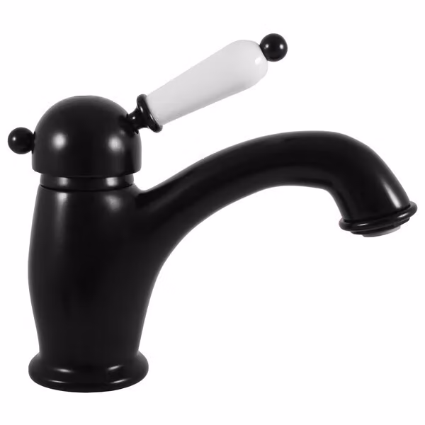Slezák-RAV Miscelatore per lavabo Slezák RAV Labe L526CMAT Colore: nero opaco, Dimensione: 3/8''