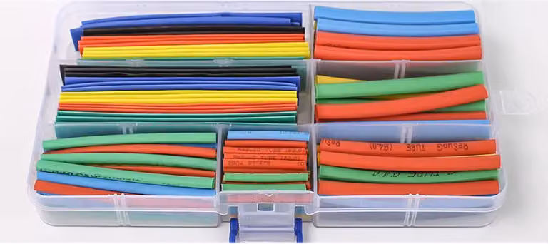 INF Kit tubi termorestringenti - 140 pezzi colori assortiti