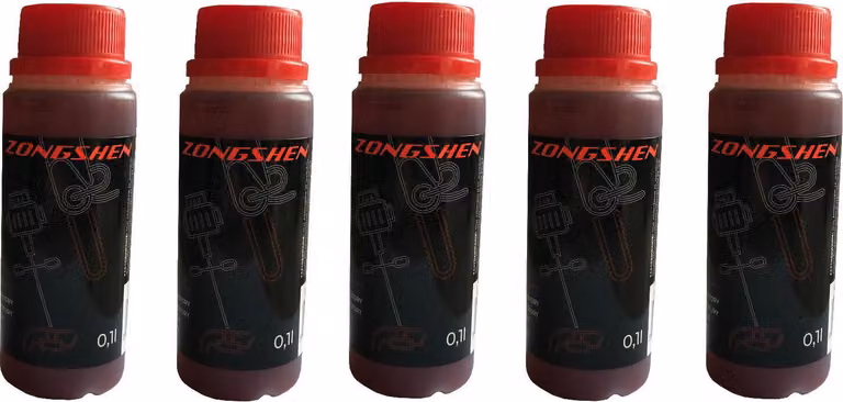 500 ml di olio per motori a 2 tempi Olio motore Olio misto Olio per motori a 2 tempi Mix ROSSO per motoseghe e decespugliatori