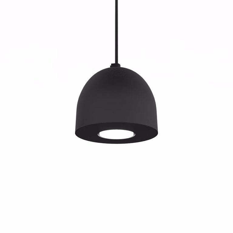 Lampada A Sospensione Campanella Monocolore Opaca