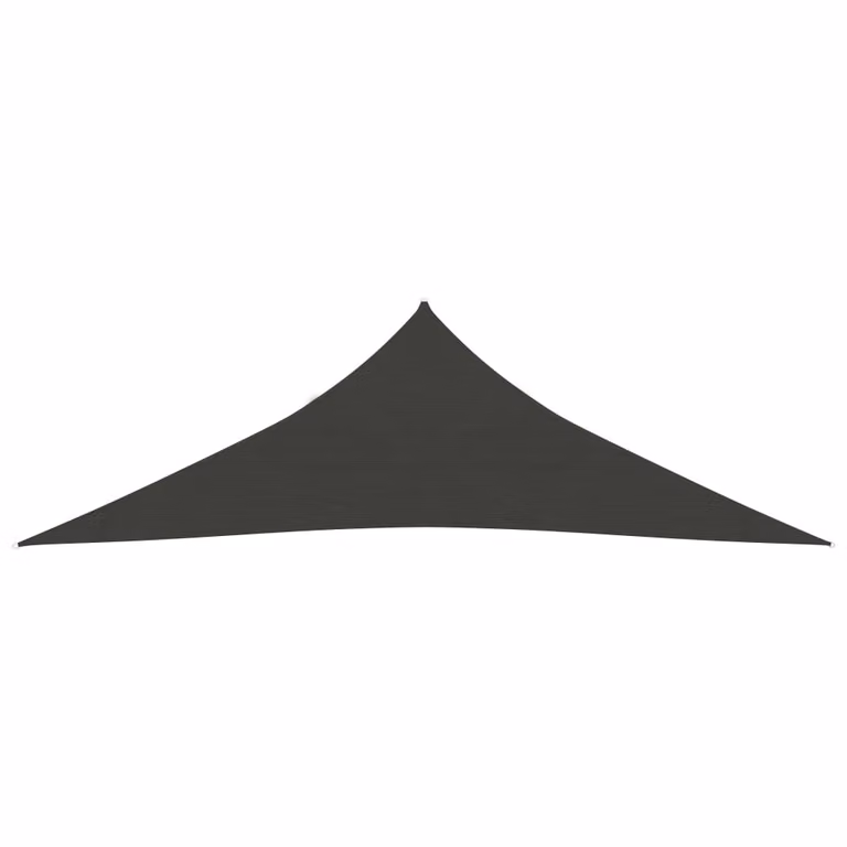 The Living Store Tenda da sole 160 g/m² Antracite 4x4x4 m HDPE