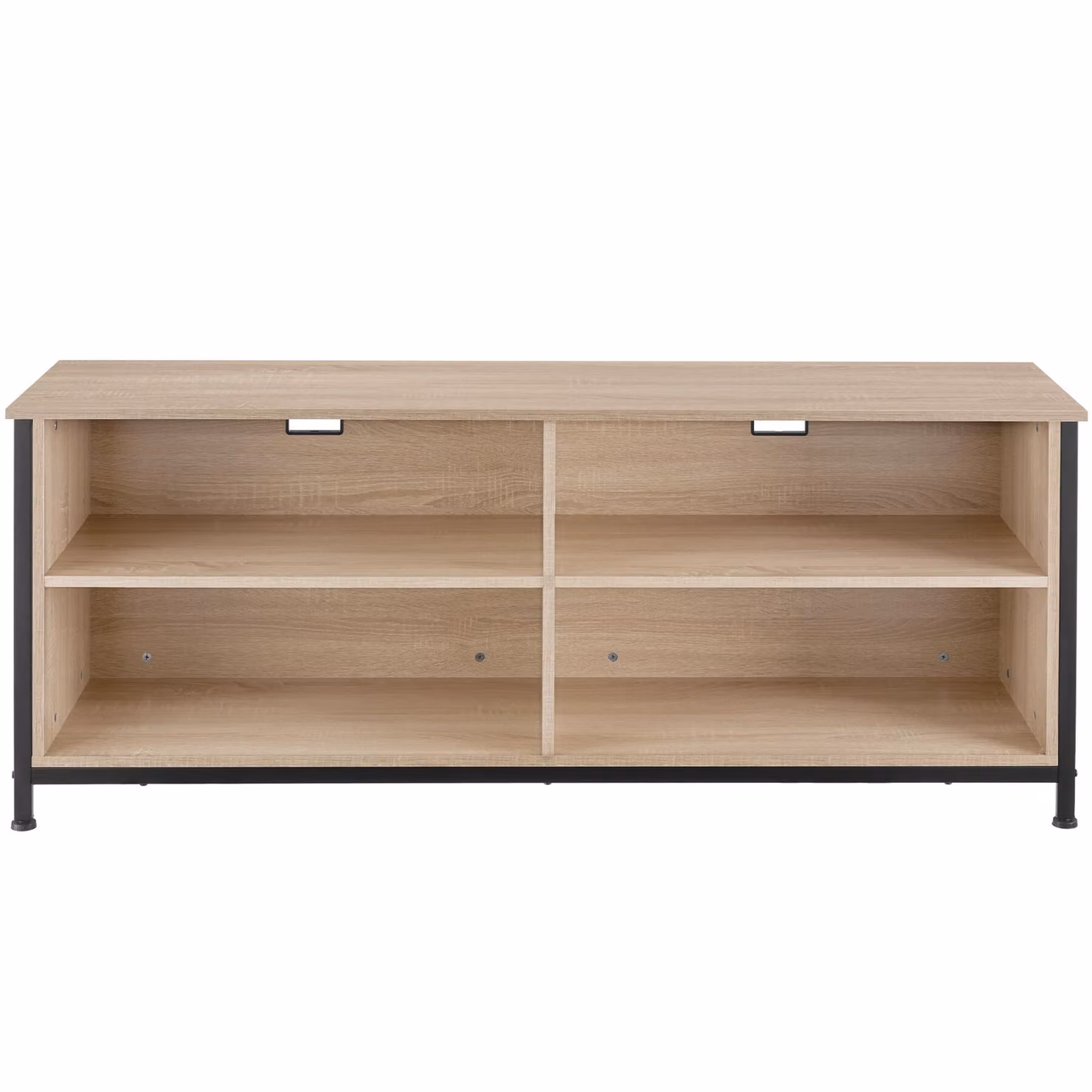 Credenza Navan TecTake GmbH in stile industriale, colore rovere e beige, L: 147 cm, P: 41 cm, H: 60,5 cm – 2