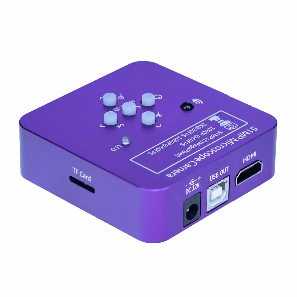 Camera Microscopica Panasonic Pink PRO KMPPP-HDMI-USB 51MP con Risoluzione 4K, Connessioni HDMI e USB – 2