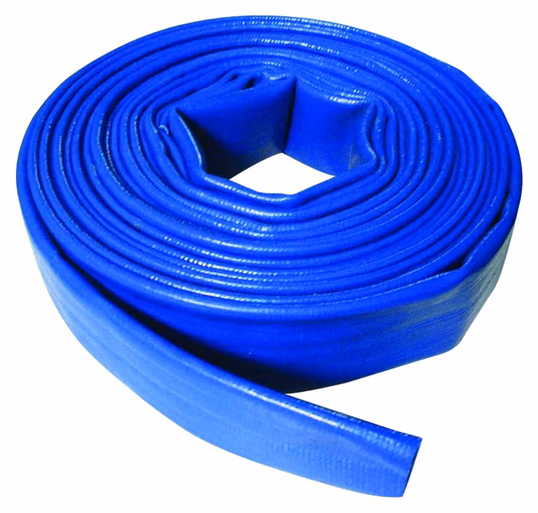 Tubo piatto da 10 metri x 50 mm per lo scarico dell'acqua