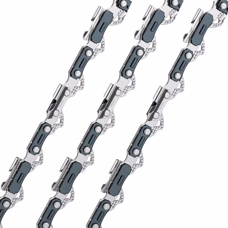 3 catene per motosega da 3/8" con 57 maglie e uno spessore della piastra di 1,3 mm