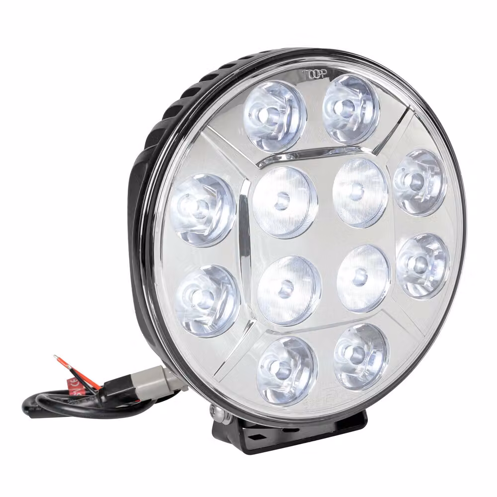 Orion, faretto supplementare con 12 LED - 9/36V - Ø 215 mm - Cromo