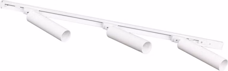 Cavo bianco diritto da 1 m con faretto monofase 3559 Zuma Line