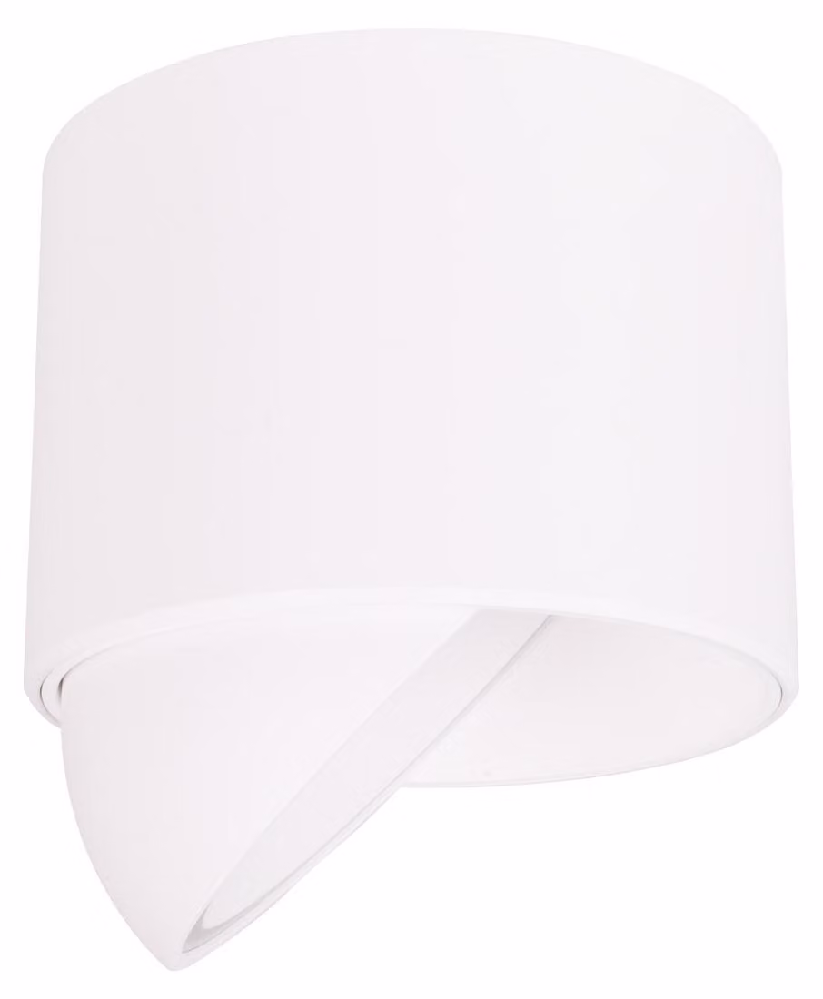 Faretto spot LED rotondo VECTOR bianco 10 W, luce calda, 614 lm, alluminio, dimensioni: 8,5 x 11,5 x 11,5 cm, IP20, Maxlight