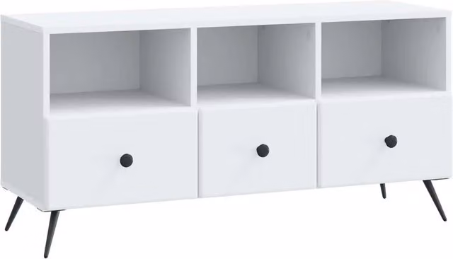 Mobile TV-Credenza per TV Bianco 102 x 34,5 x 50 cm Legno ingegnerizzato 992716